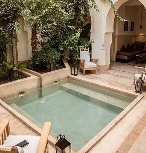 Annonce: Riad de 5 chambres avec piscine situé à Medina pour location gérance libre