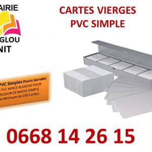 Annonce CARTE      PVC