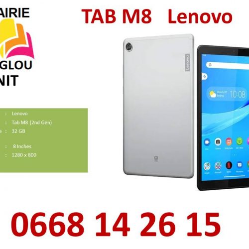 Annonce: TAB M8   Lenovo 