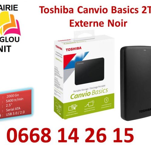 Annonce: Toshiba Canvio Basics 2To Externe Noir
