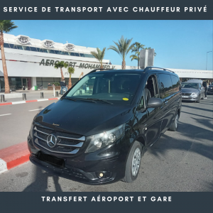 Annonce Transfert Aéroport et Gare - Service de transport avec chauffeur privé
