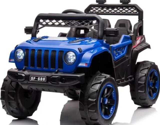Image annonce: La voiture 3 moteurs jeep mini 4*4 Batterie 12 v