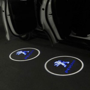 Annonce LED PORTE ECLAIRAGE LOGO PEUGEOT PROJECTION AU SOL