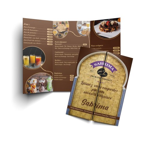 Annonce: Menu personnalisé