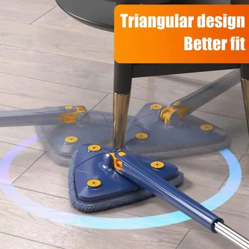 Annonce: 360° Rotatable Triangle Extended Mop الممسحة المثلثة الممتدة والقابلة للدوران