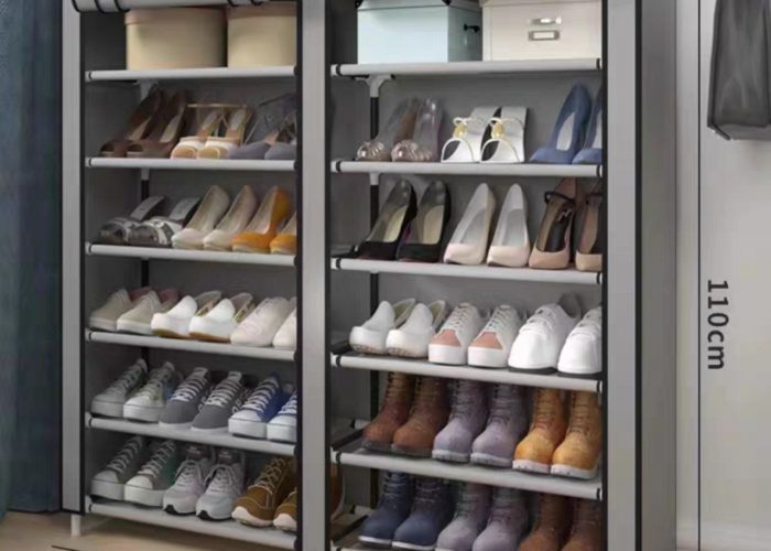 Image annonce: 6-Tier Shoe Closet with Double Doors
