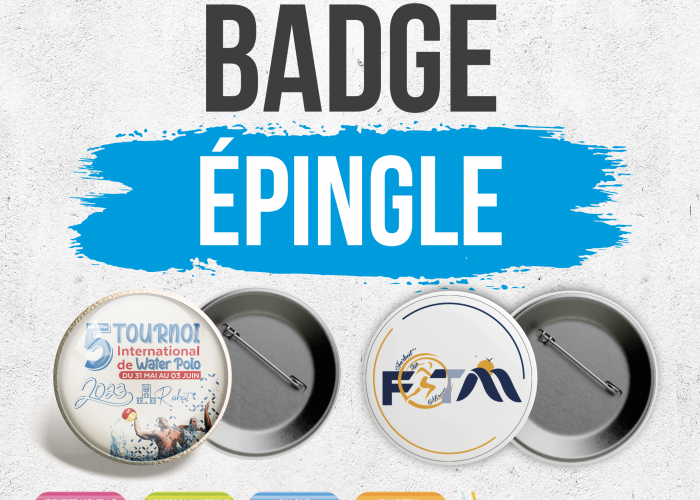 Image annonce: BADGE ÉPINGLE
