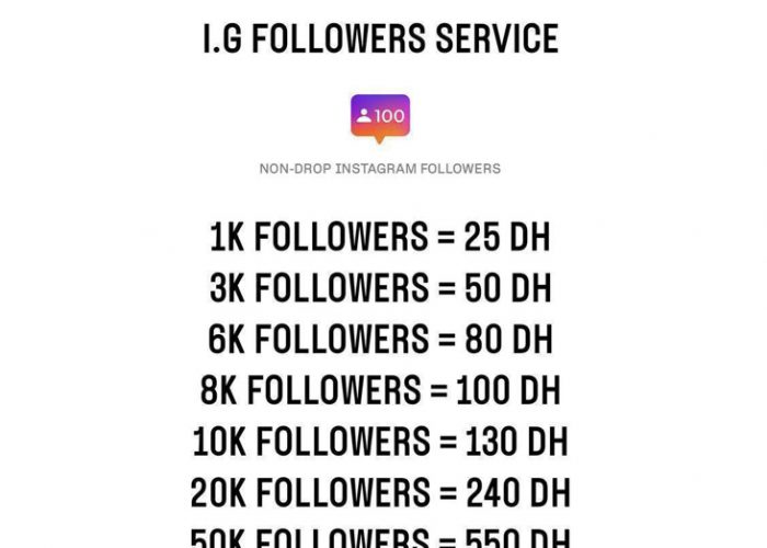 Image annonce: FOLLOWERS INSTAGRAM