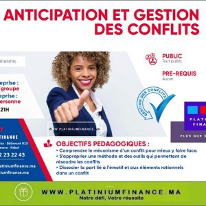 Annonce FORMATION PRATIQUE- ANTICIPATION ET GESTION DES CONFLITS