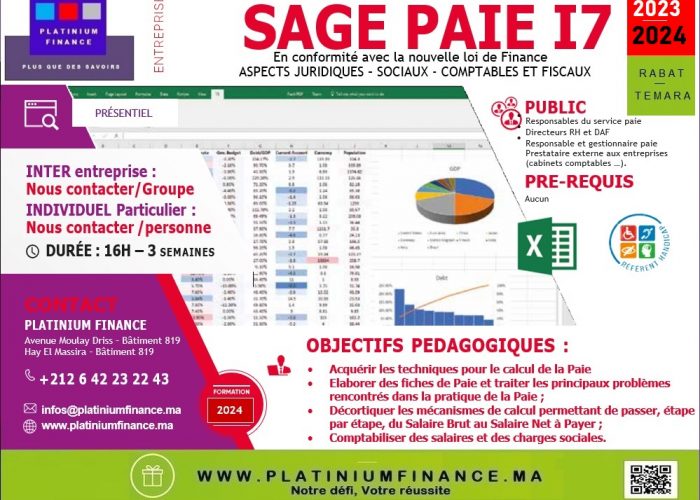 Image annonce: Formation – Sage Paie i7 – Pour RH- HRBP