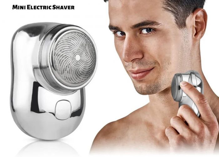 Image annonce: Portable Electric Shaver Mini Heard Trimmer ألة الحلاقة الكهربائية المحمولة