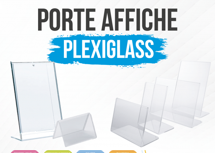 Image annonce: PORTE AFFICHE PLEXIGLAS