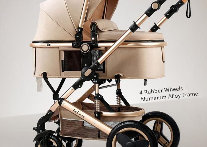 Image annonce: Poussette tendance paysage Beige Marron- Belecoo