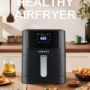 Annonce Sokany Friteuse sans Huile - 8 Litres - 7 programmes - Ecran tactile LED - 2000W