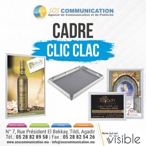 Annonce Cadre clic-clac