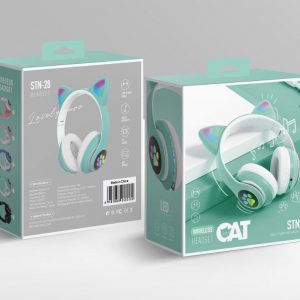 Annonce cat ear headphone  سماعات اذن القطة المضيـئة افضل هدية للبنات