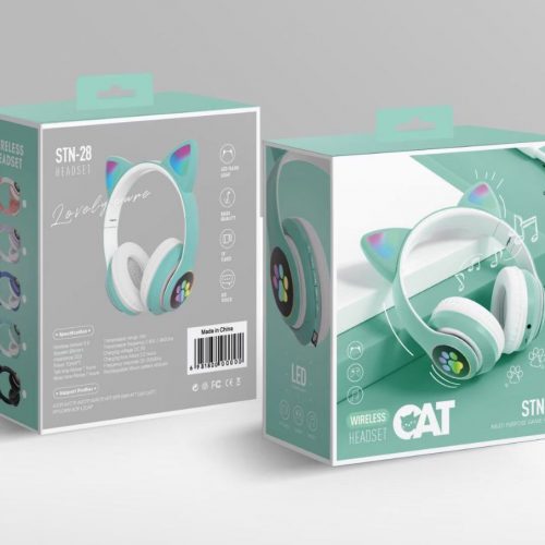 Annonce: cat ear headphone  سماعات اذن القطة المضيـئة افضل هدية للبنات