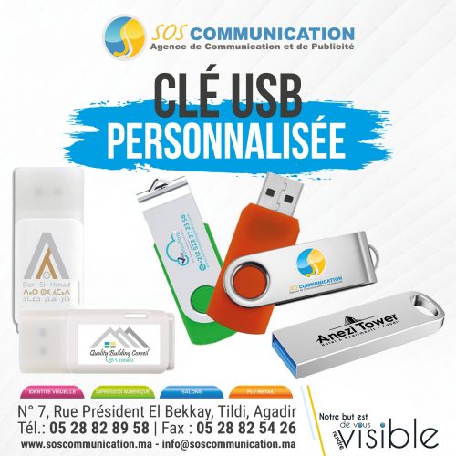Annonce: Clé usb personnalisée