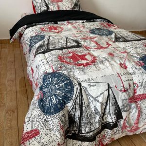 Annonce Couvre lit double face+ taie d'oreiller
