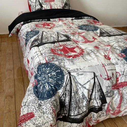 Annonce: Couvre lit double face+ taie d'oreiller