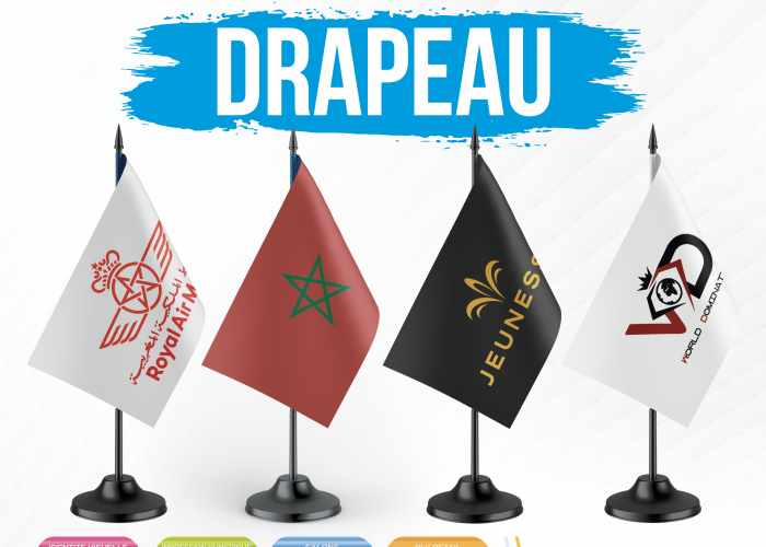 Image annonce: Drapeau personnalisé