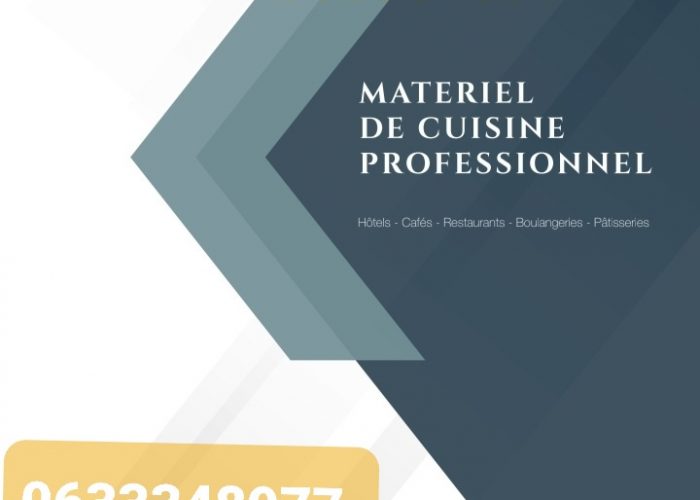Image annonce: Equipement de cuisine professionnel