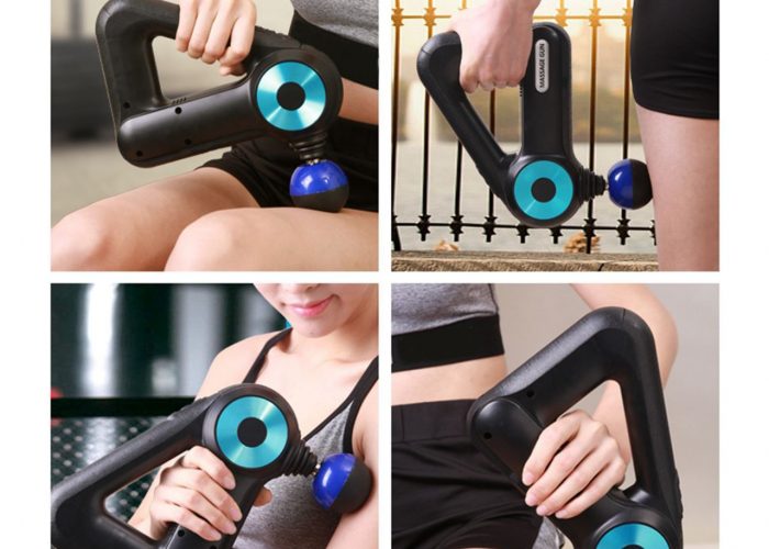 Image annonce: Massage gun 12 in1 مسدس التدليك قابل للشحن 12 في 1