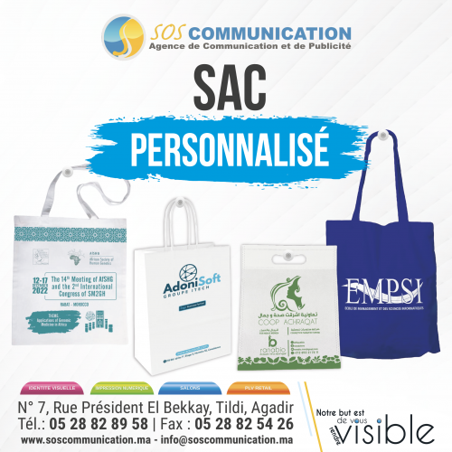 Annonce: Sac personnalisé