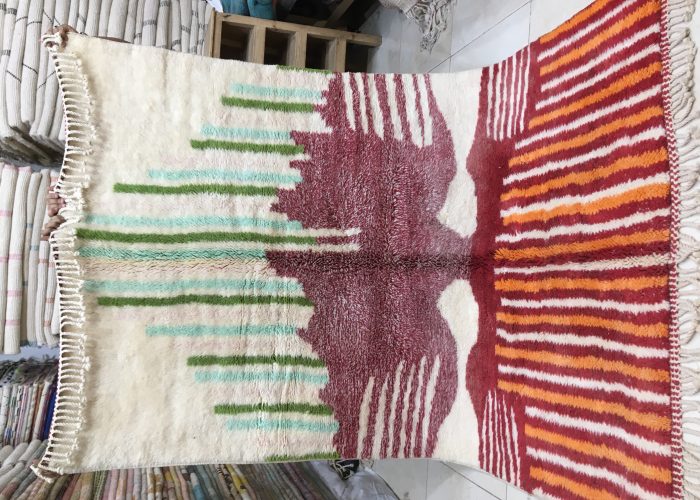 Image annonce: Tapis Mrirt d’exception Berbère Marocain 2m45 x 1m53