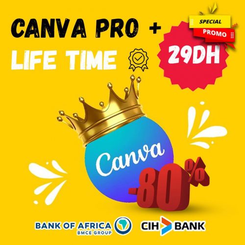 Annonce: Abonnement Canva Pro