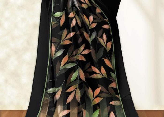 Image annonce: Châle crêpe chiffon 4saison