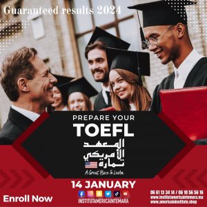 Annonce - Les Stratégies pour se Préparer au TOEFL - Réussir le test à American Communication Cent