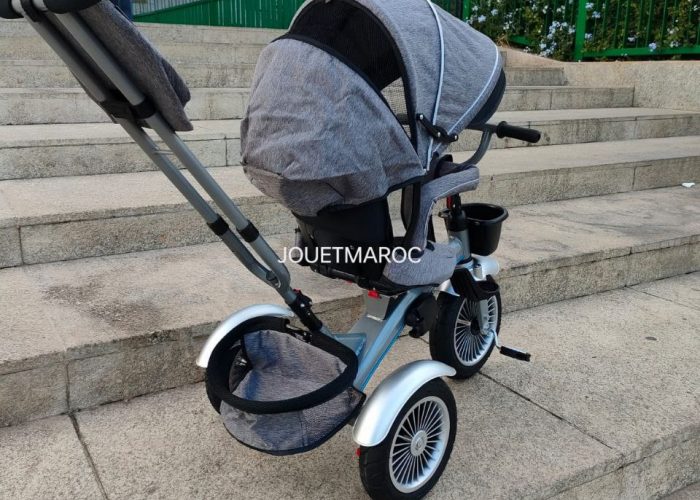 Image annonce: Mon Bebe Tricycle HyperMotion Tobi Spiner Grijs