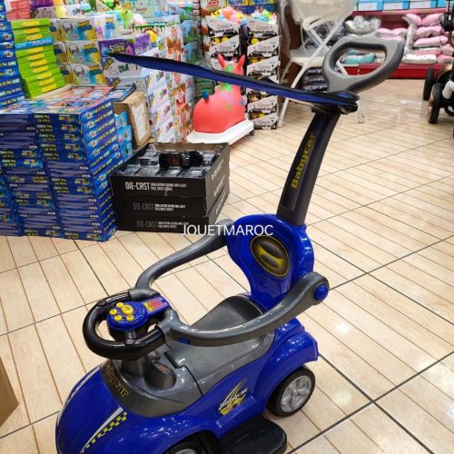 Annonce: VOITURE PORTEUR BABY CAR AVEC CANNE 3 EN1 – MON BEBE