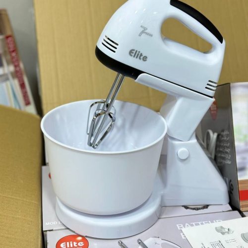 Annonce: Electric Stand Mixer elite طراب وعجانةمع اناء لتسهيل الخلط