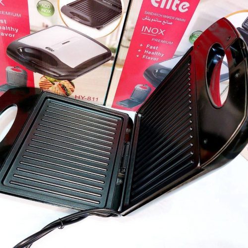 Annonce: Elite HY-811 Sandwich Maker Panini En INOX Grille Viande