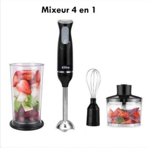 Annonce: Elite Mixeur Batteur Plongeant avec bol, Puissance 180 w