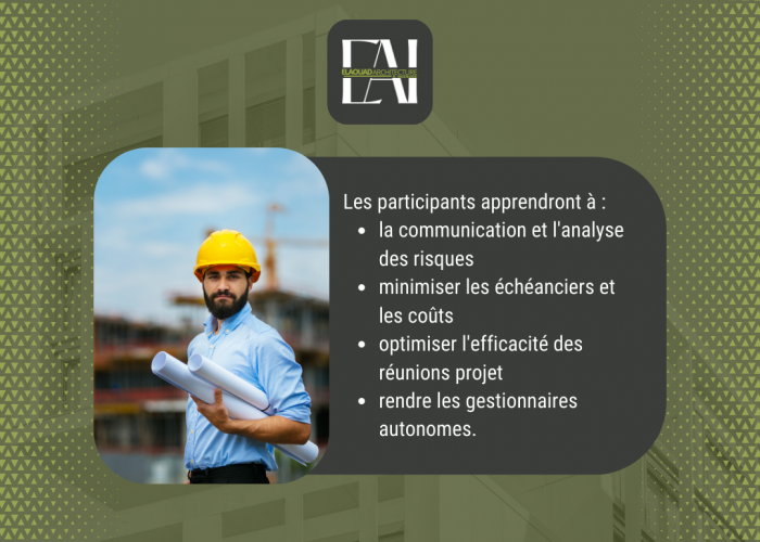 Image annonce: Formation – Gestion de projets de construction