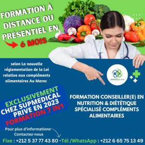 Annonce formation nutrition et diététique