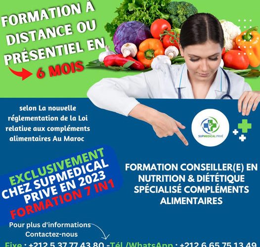 Image annonce: Formation nutrition et diététique