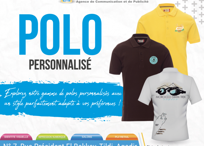 Image annonce: Polo personnalisé