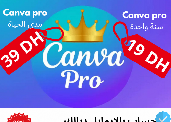 Image annonce: Canva Pro