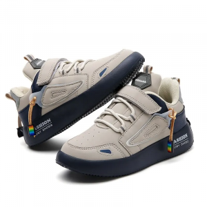 Annonce Chaussures de sport décontractées en cuir anti-dérapant pour enfants garçons et filles