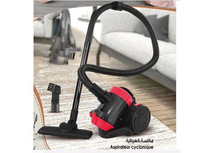 Image annonce: Elite مكنسة كهربائية قوية بدون كيس لتنظيف الأرضيات والسجاد والأرائك Aspirateur puissant