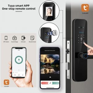 Annonce Serrure de porte Smart intelligente électronique Wifi caméra empreinte neuf avec garantie