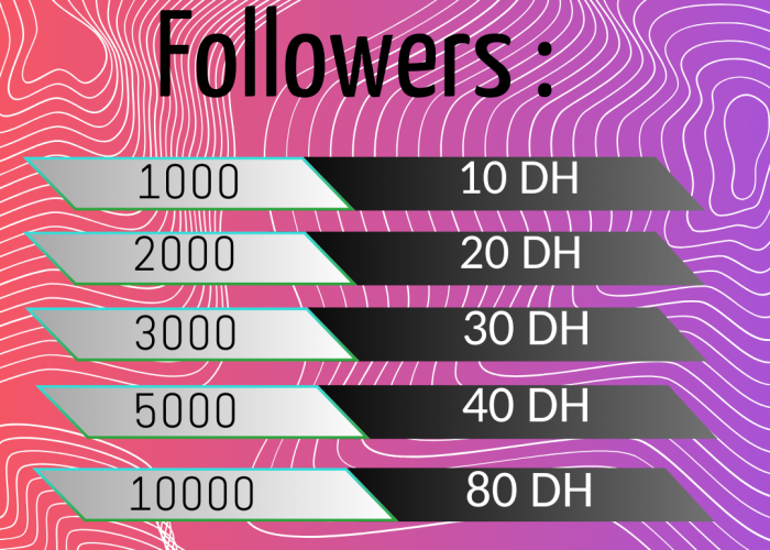 Image annonce: Instagram Followers , Abonnés