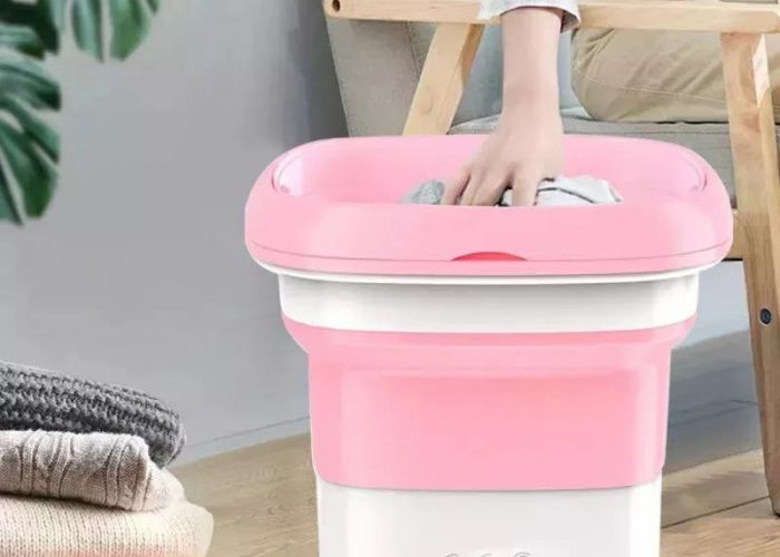 Image annonce: Mini washer machine portable foldable تبحث عن طريقة لتوفير الوقت والطاقة
