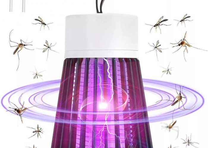 Image annonce: Mosquito killer lamp with bionic purple light wav   التخلص من الناموس مباشرة بعد إشعال الجهاز و إطفاء جميع الأضواء