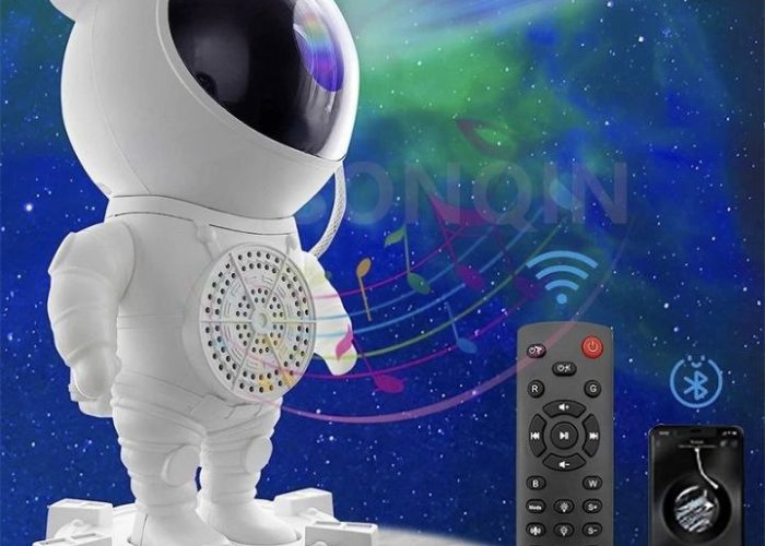Image annonce: Astronaute Galaxy Projecteur, Veilleuse Étoile LED Plafond Éclairé