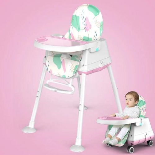 Annonce: Chaise haute et rehausseur 2 en 1 pour bébé avec plateau réglable